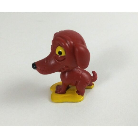 The Ugglys Pet Shop Series 1 Grossest Brown Worried Whippet - Picture 4 of 6